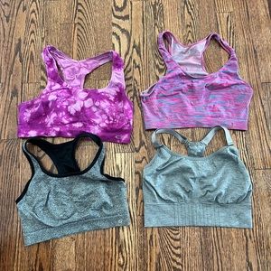 Sports bra bundle size medium